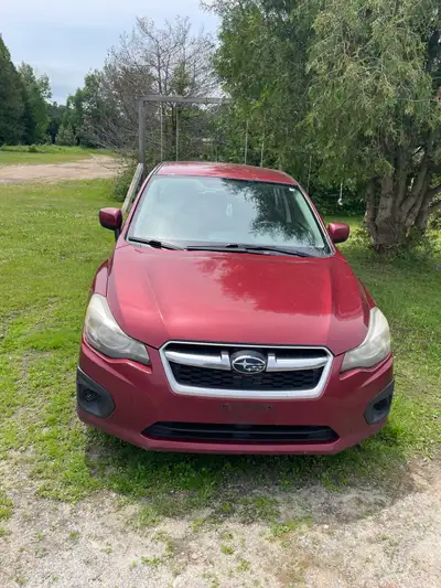 Subaru imprezza awd , parts car or derby car or ice racer , runs and drives and stops but needs a tr...