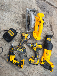 Dewalt brushless tools for sale. Very less used. Impact driver,