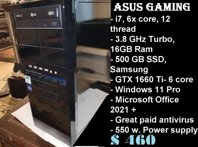 GREAT running computers for sale - Office, gaming, movies .... in Desktop Computers in Winnipeg - Image 9
