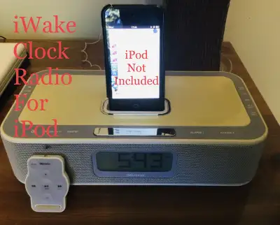 MEMOREX iWake Clock Radio for iPod $5 Westwood R3K, View more