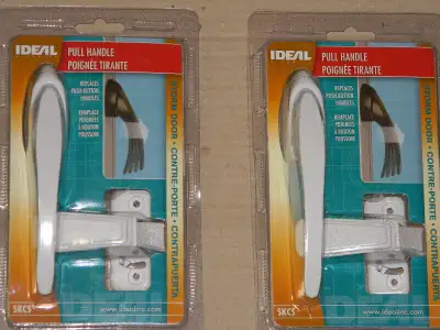White Storm Door Handle set, View more