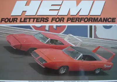 >>>>> HEMI COLLECTOR ITEMS <<<<< Inquire as to what's left ... and for Pricing ! SOME ITEMS SHOWN: 1...