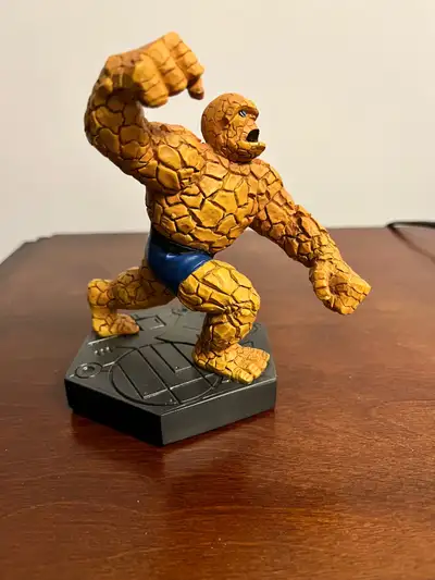 Fantastic four The Thing mini Bowen statue. With art box Mint condition No trades shipping or delive...