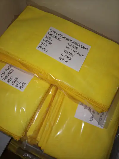 Microfiber Cleaning Cloth/Rags We also supply White/color cotton rags, all types of industrial, jani...