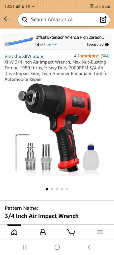 pneumatic impact driver, View more