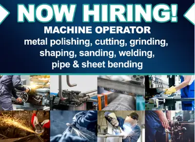 *******GREAT PAY*******HIRING FULL TIME METAL POLISHERS