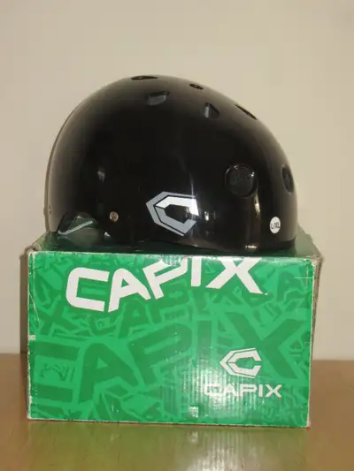 CAPIX - Quality Bicycle Helmet Junior size L - brand new, in original box. It can be used for Skatin...
