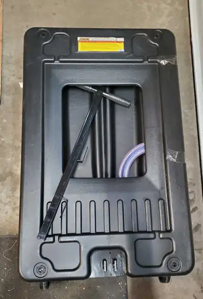 Low profile oil drain pan 64 litre capacity , View more