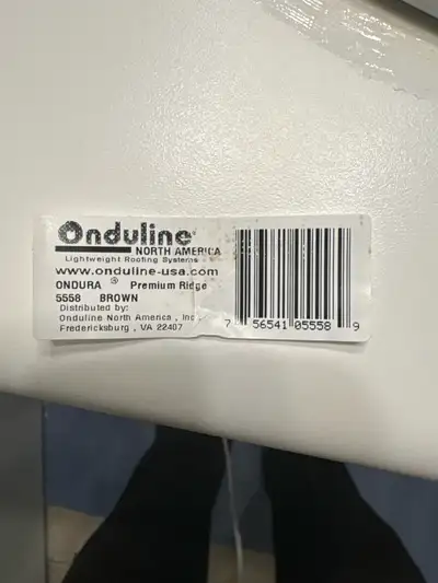 7 27 inch cutoffs Onduline  Premium Ridge Roofing, View more