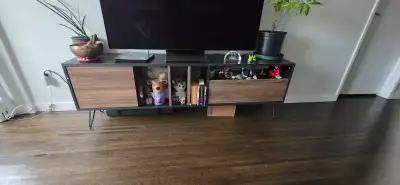 Mid-Century Modern Style TV Stand, View more