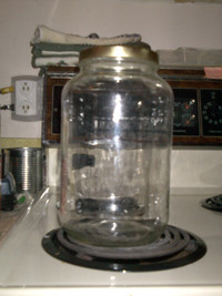 4 LITER WIDEMOUTH GLASS JARS