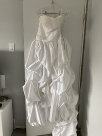 Wedding Dress with Detachable Train