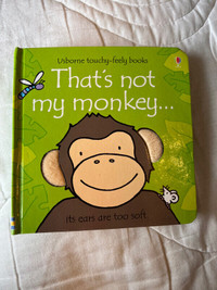 That's not my monkey... kids textured book
