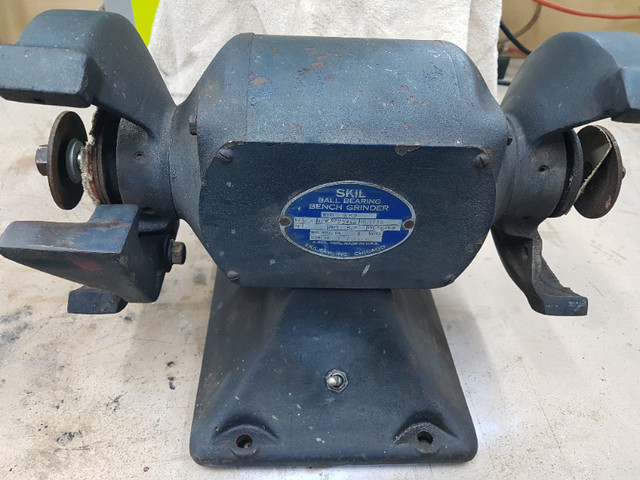 Vintage skil 2024 bench grinder