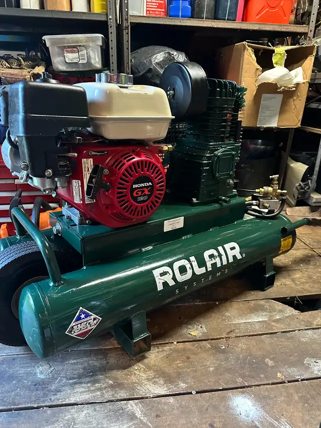 rolair gas wheel barrow compressor  in Power Tools in Delta/Surrey/Langley - Image 3