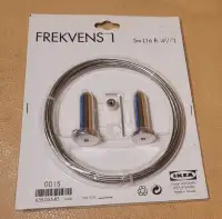 [NEW] Ikea Wall Mount Curtain Wire Set (5M)