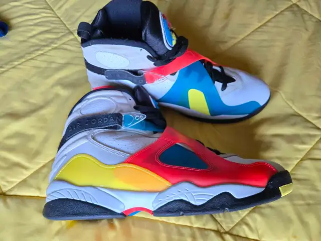 Air Jordan 8 Retro SE "Multi-Color" - Size 12 US in Men's Shoes in Calgary - Image 3