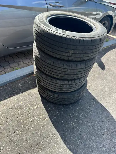 Good Condition Selling a set of 4 tires, size 205/65R16. Tires are in good condition with even wear...