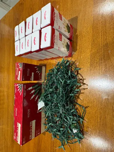 Clear Christmas mini lights, View more