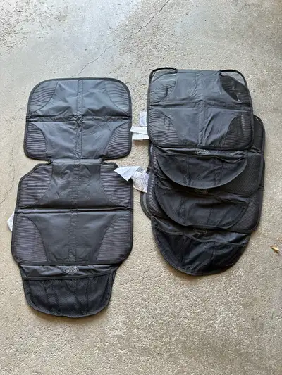 Seat protectors a must for young kids! Protect your vehicle fabric from all those snacks and spills....