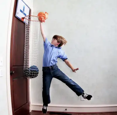 Basketball laundry hoop, View more