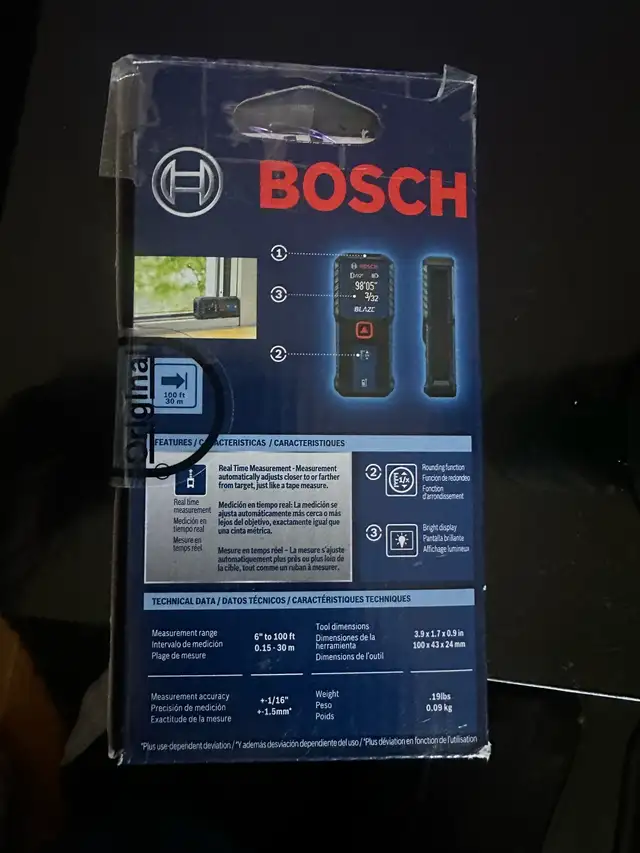 Bosh laser measure 63007358945667121