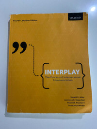 Interplay - The Process of Interpersonal Communication