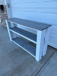 NEW 4’ RUSTIC CONSOLE TABLE