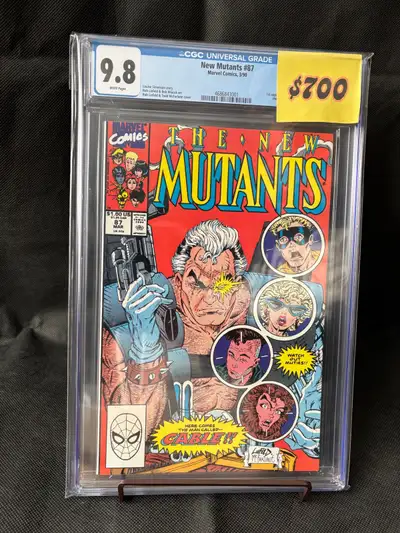 New Mutants #87 cgc 9.8 comic, View more