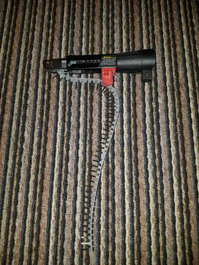 New! Collated screw drill attachment perfect for various fastening tasks. Fasten fast drywall, subfl...