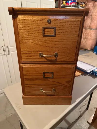 Oak Filing Cabinet, View more