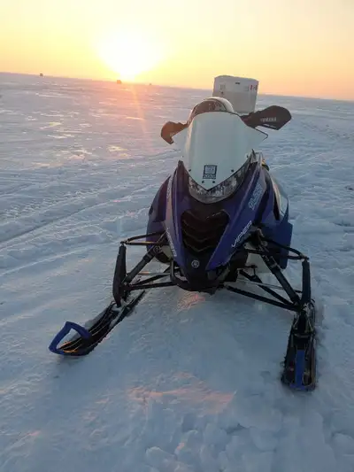 139 track studded with 6600 km. Runs and rides mint. Oil and chaincase serviced. Used for ice fishin...