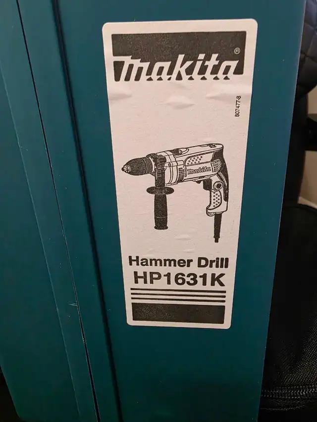 Makita HP1631K Hammer Drill in Power Tools in Kawartha Lakes - Image 4