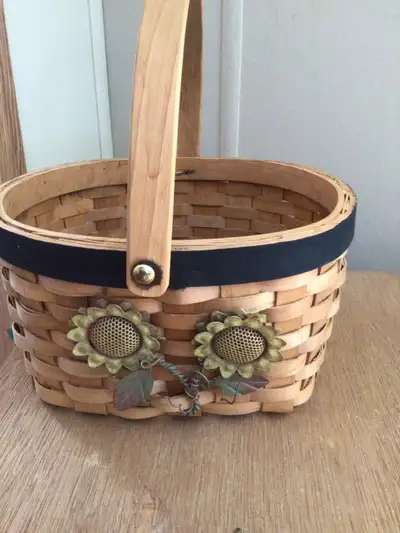 sunflower basket, View more