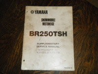 Yamaha BR250TSH  Snowmobile Supplementary  Service Manual