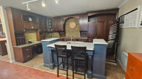 Beautifull Oak Kitchen & Island for sale
