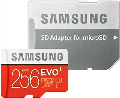 Samsung MB-MC 256 GB  EVOPlus Micro SDHC UHS-1 256GB Memory Card dans Cartes-mémoires et clés USB  à Ville de Montréal