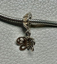 Pandora Best Friend Forever Butterfly Charm (one of the two)