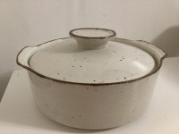 vintage pottery casserole by J&G Meakin