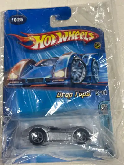 2005 Hot Wheels #25 First Editions-Drop Tops 5/10 1963 CORVETTE STING RAY Silver(Z)(222)