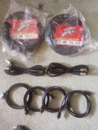 Brand new XLR and HDMI cords