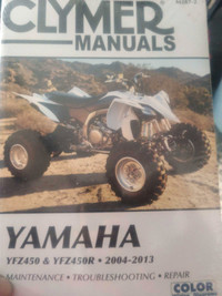 Yamaha YFZ450 repair manual 