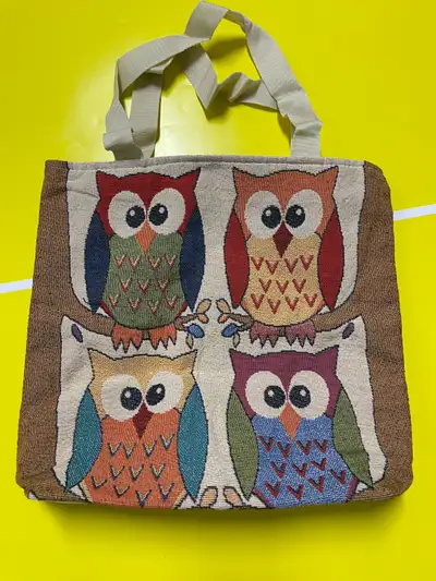 TAPESTRY SHOULDER BAG  - Reusable Shopping Tote - Unis, View more