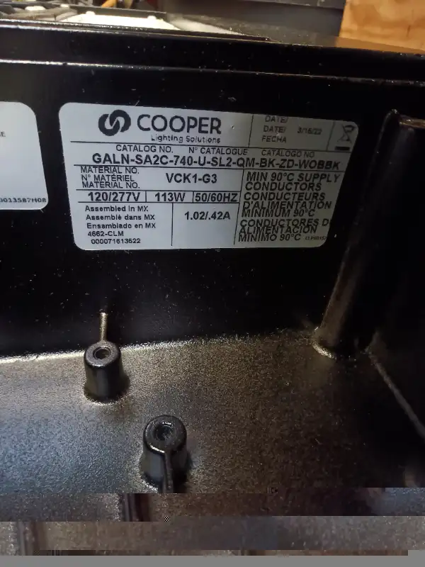 Cooper GLEON Galleon LED Flood light Street Light Streetlight nw in Outdoor Lighting in City of Toronto - Image 10