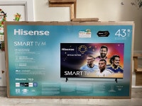 Télé 4K Hisense 43’’ NEUVE ! Smart TV avec Fire TV intégré✅  Laval / North Shore Greater Montréal Preview