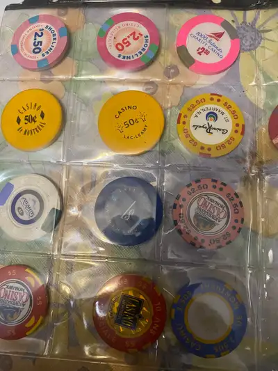 collectors poker chips , View more