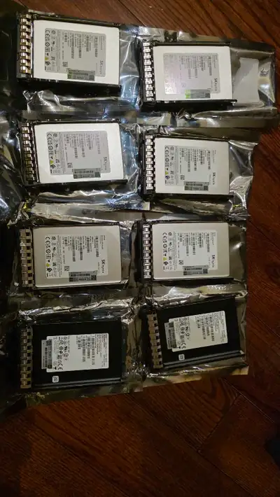 Brand New HPE Genuine SSD HARD DRIVES, View more