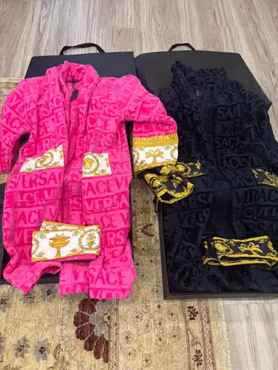 Versace Luxury Bathrobes Set , View more