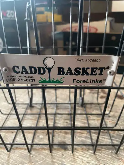 Caddy Basket for a Lectronic Kaddy Electric Golf Cart, View more