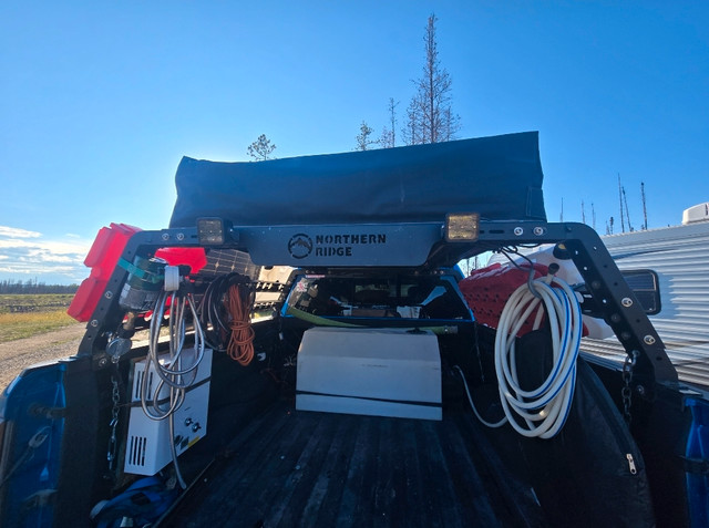 Rooftop tent and trailer setup in Travel Trailers & Campers in St. Albert - Image 4